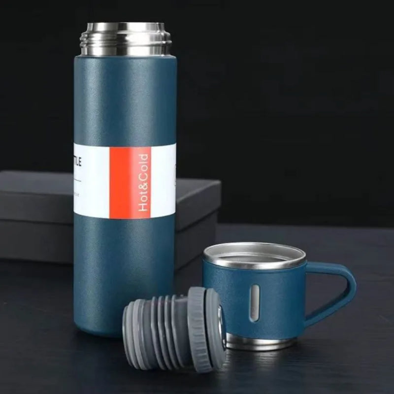 500ml High Quality Food Grade Stainless Steel Vacuum Flask Set