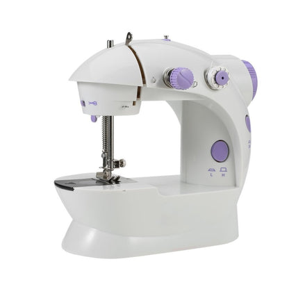 Electric Mini Sewing Machine Home Hand Machine Lock Stitch Adjustment With Light Handheld Portable Machine