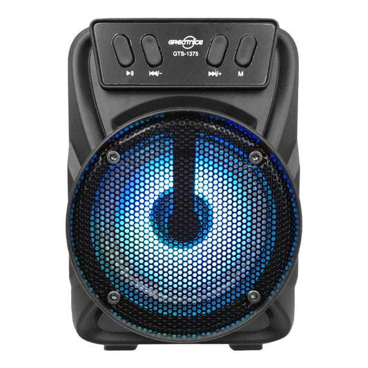 KTX-1187 6.5 Inch Karaoke Portable Bluetooth Led Speaker USB-TF-FM With Microphone