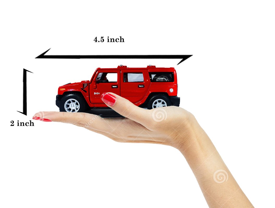 SUV 1:20 H2 Diecast Model Toy Car Kids Play Toy