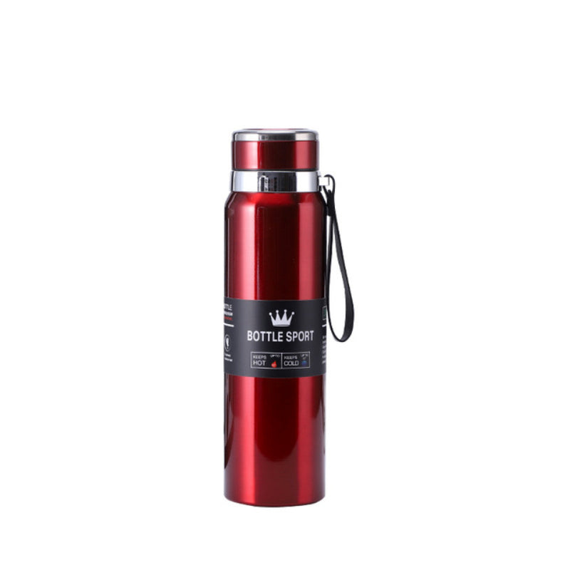 1000ml Large Capacity Stainless Steel Vacuum Flask Hot And Cold Water Bottle