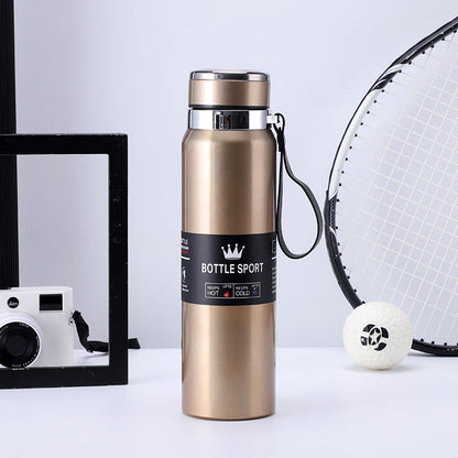 1000ml Large Capacity Stainless Steel Vacuum Flask Hot And Cold Water Bottle