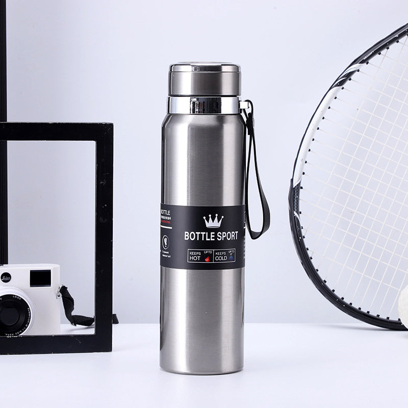 1000ml Large Capacity Stainless Steel Vacuum Flask Hot And Cold Water Bottle