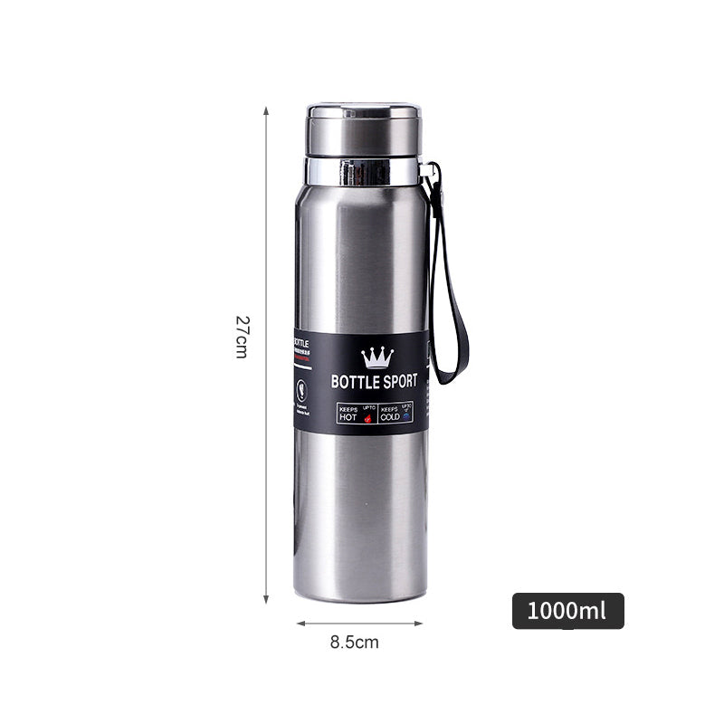 1000ml Large Capacity Stainless Steel Vacuum Flask Hot And Cold Water Bottle