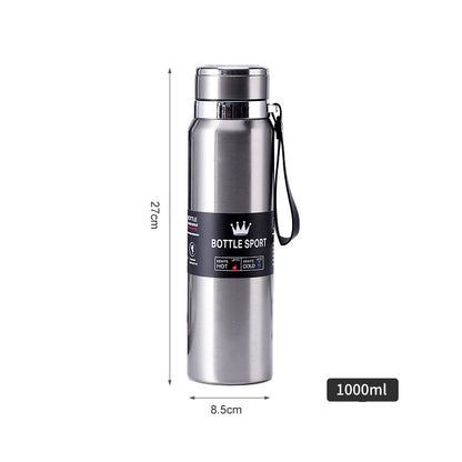 1000ml Large Capacity Stainless Steel Vacuum Flask Hot And Cold Water Bottle